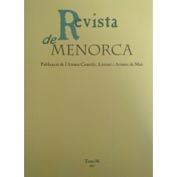 Revista de Menorca. Tom 96. Publicació de l'Ateneu Científic, Literari i Artístic de Maó