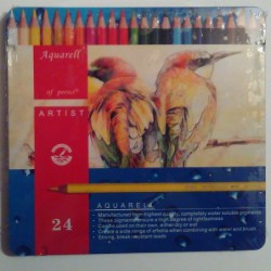 Lápices Acuarelables Aquarell Artist 24