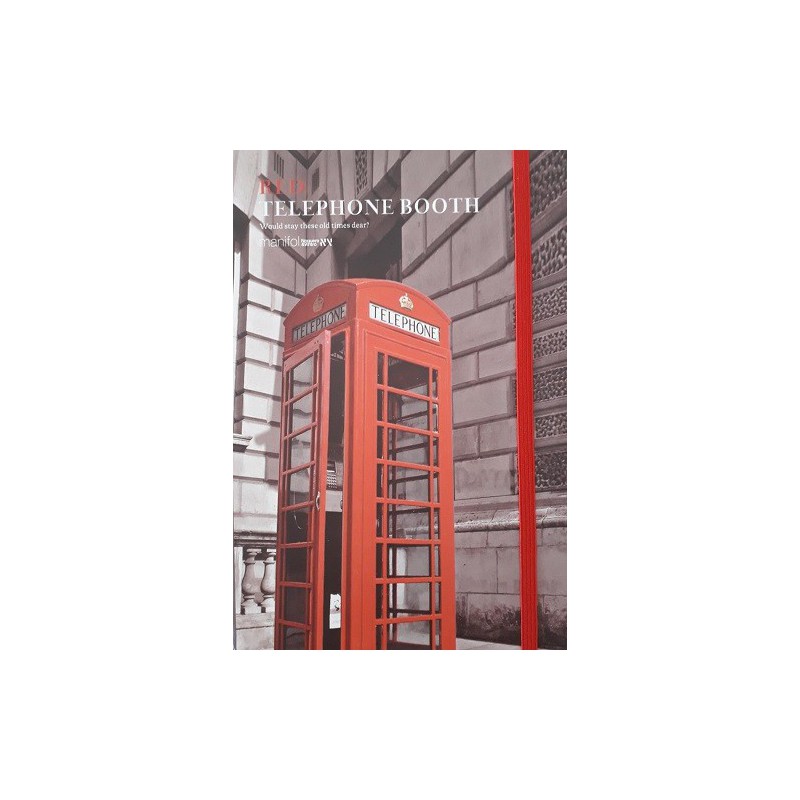 Cuaderno A5 Red Telephone Booth