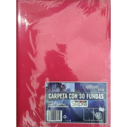 Carpeta 30 fundas  - Supra