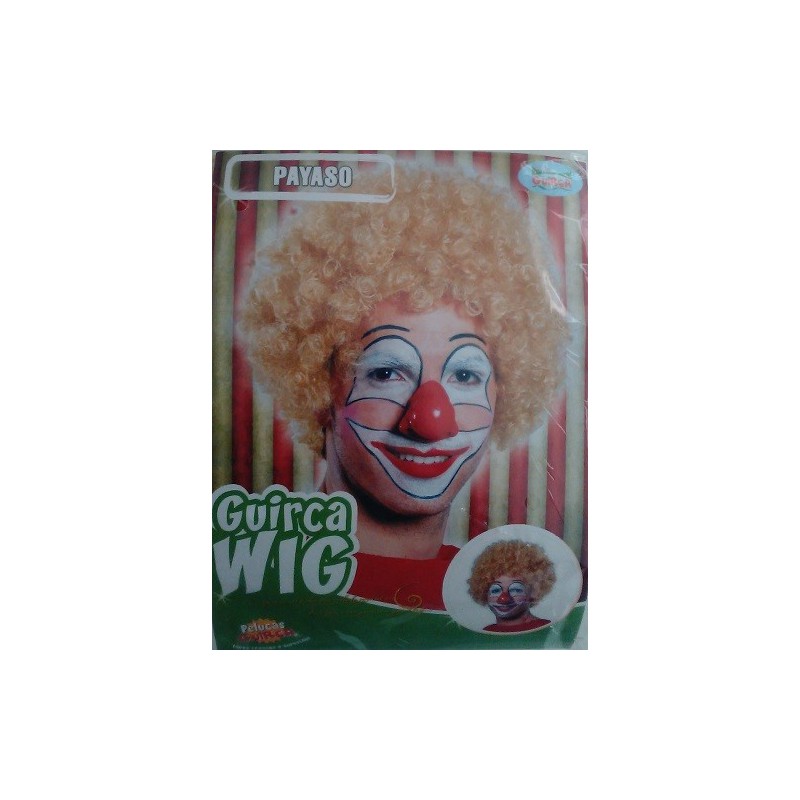 Peluca Payaso rubia