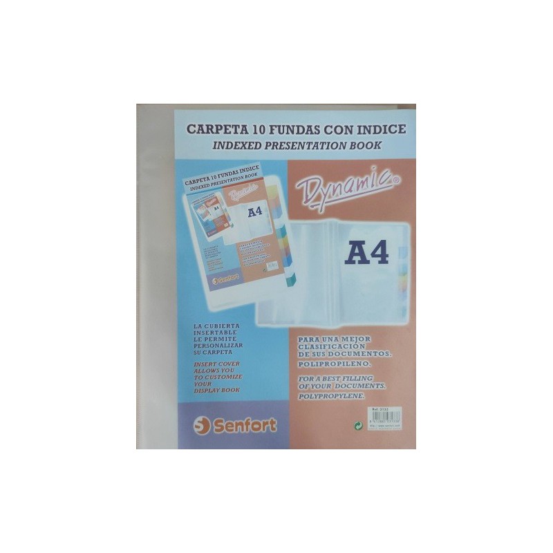 Carpeta 10 fundas  - Dynamic