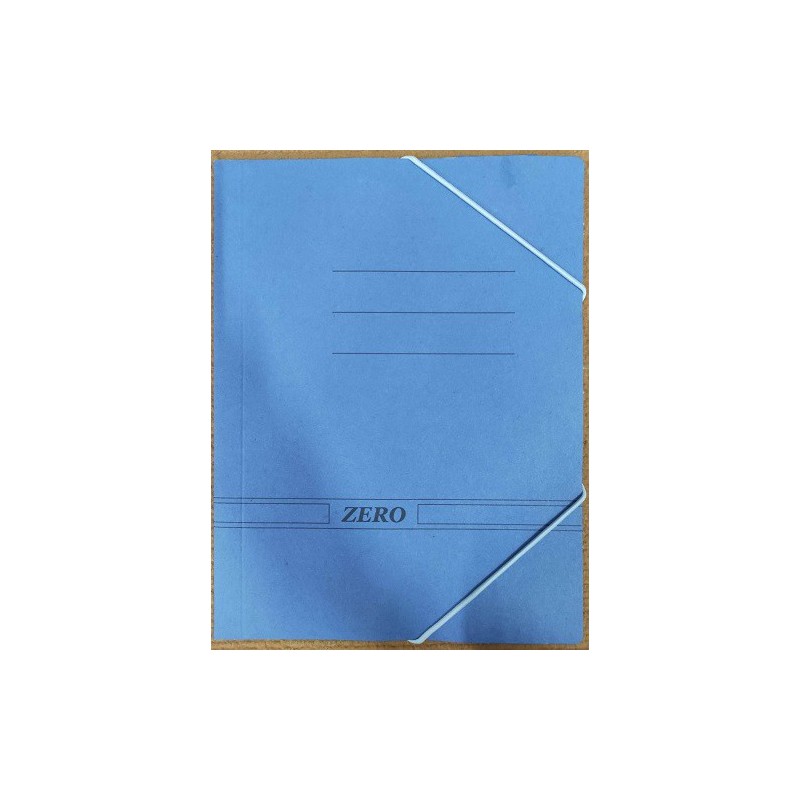 Carpeta A5 cartón (azul)