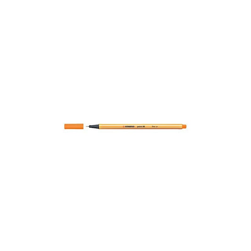 Rotulador Stabilo Point 88/54 0.4mm Naranja