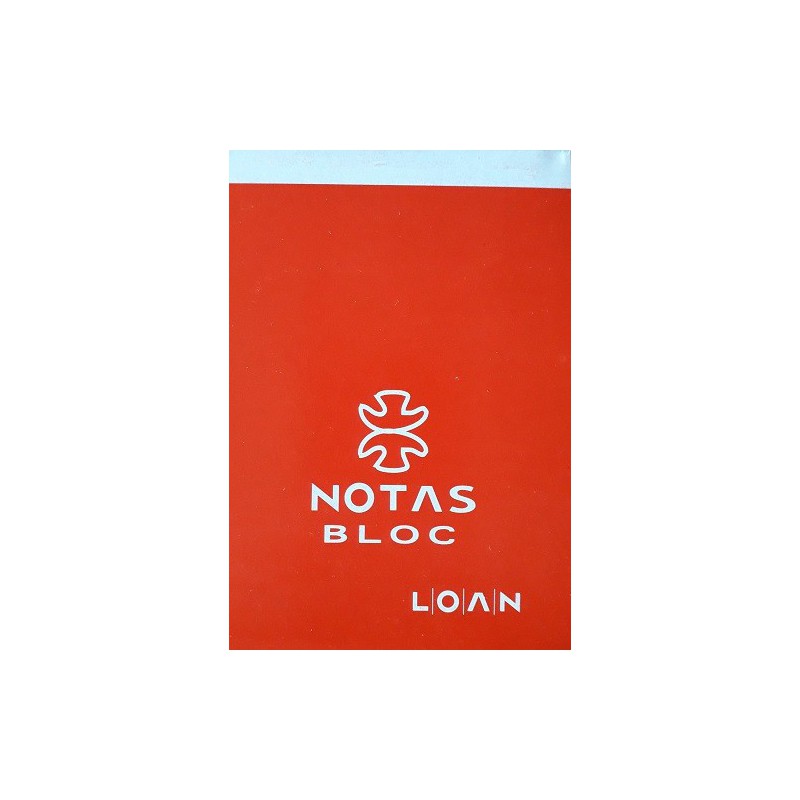 Bloc de Notas Loan T-516/B