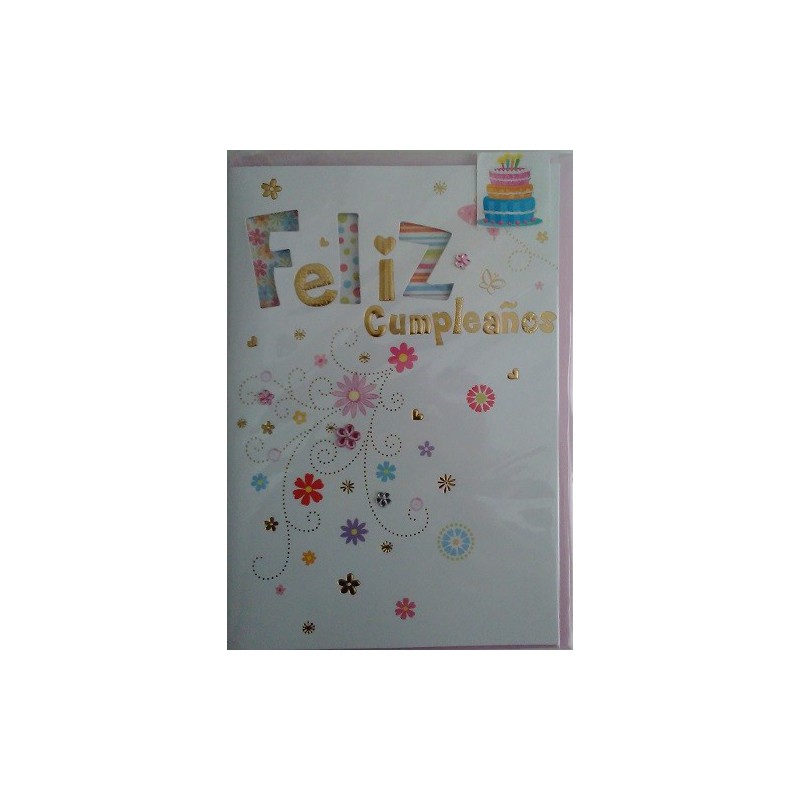 Postal Feliz Cumpleaños (Modelo 1)