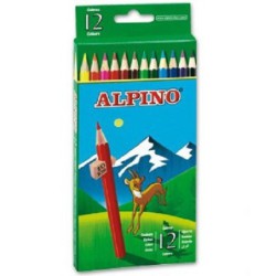 Lápices de colores Alpino 12