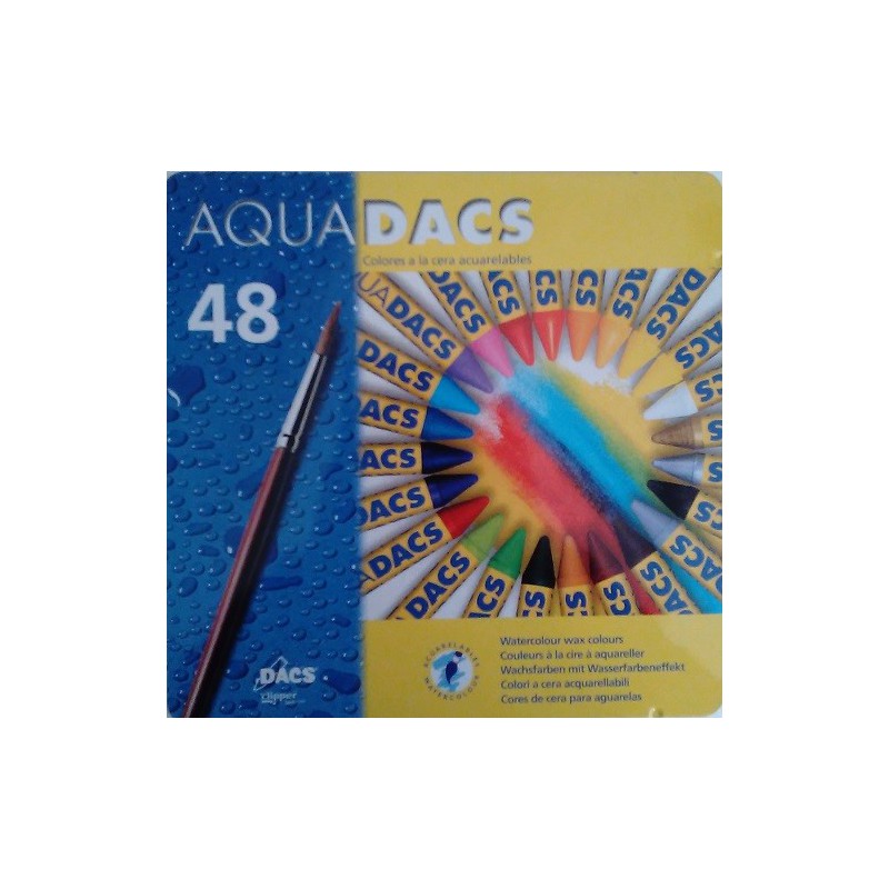 Ceras Acuarelables  Dacs 48