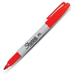 Permanente Sharpie Rojo