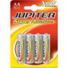 PILA JUPITER ALCALINA LR03 AAA BLISTER 4 UNID