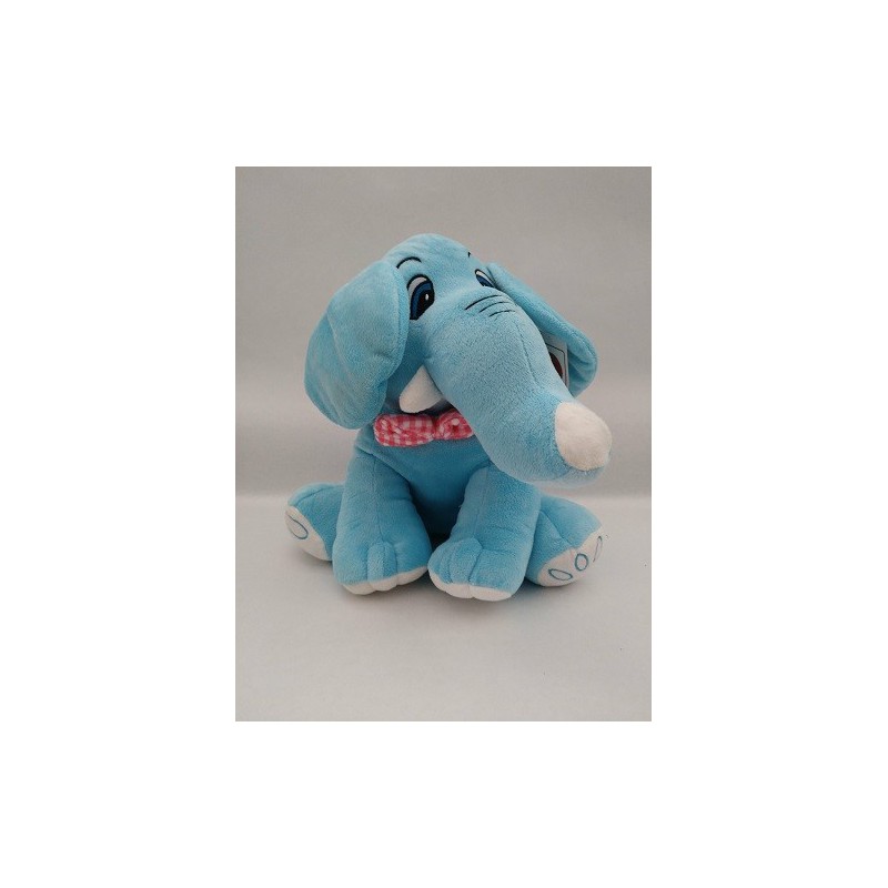 Peluche Elefante Azul 35 cm