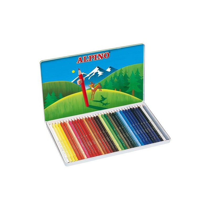 Lápices de colores Alpino 36