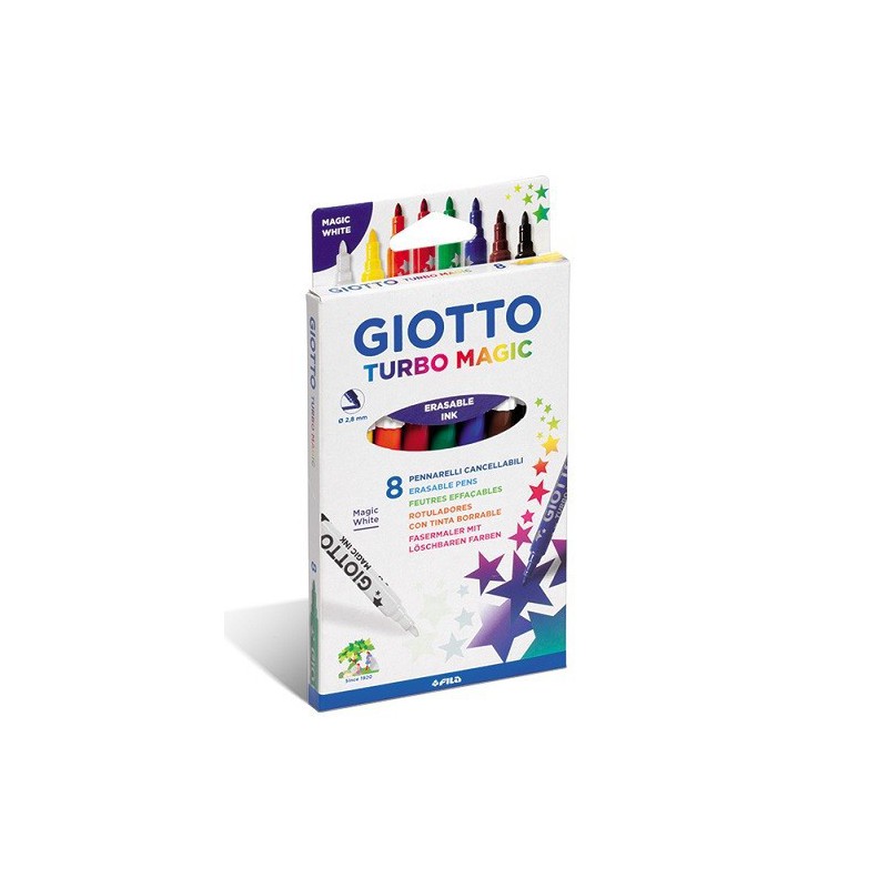 Rotuladores Giotto Magic 8