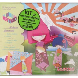 Kit manualidades Muñecas Japonesas