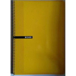 Libreta Raya Tapa Blanda 80gr Enri