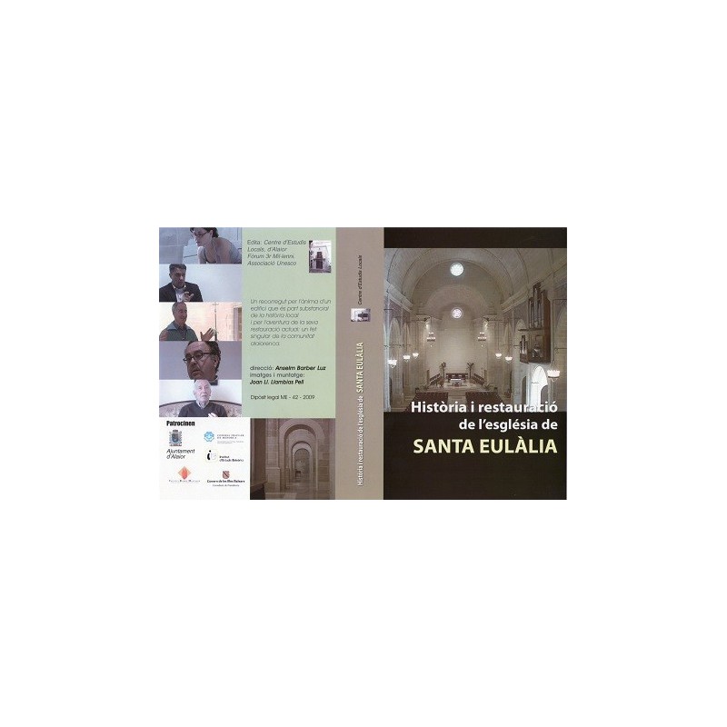 Història i restauració de l'església de Santa Eulàlia (DVD)