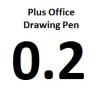 Bolígrafo Dibujo Plus Office Drawing Pen