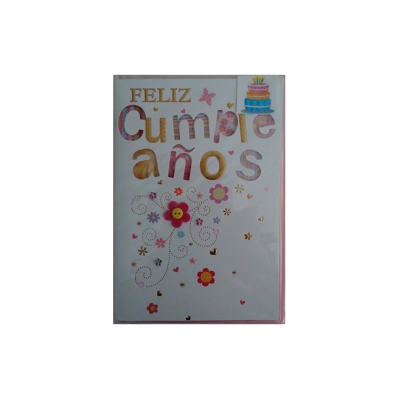 Postal Feliz Cumpleaños (Modelo 2)