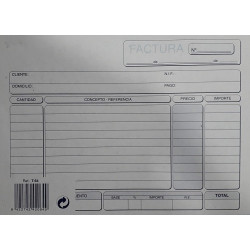 Talonario Mod. T-64 (Facturas)