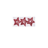 Caja Figuras Glitter Rojo (6 unidades) Estrellas