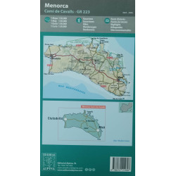 Menorca. Camí de Cavalls GR 223 (mapa)