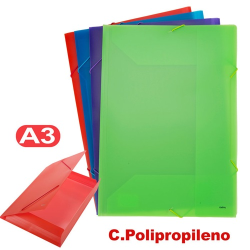 Carpeta A3 plástico