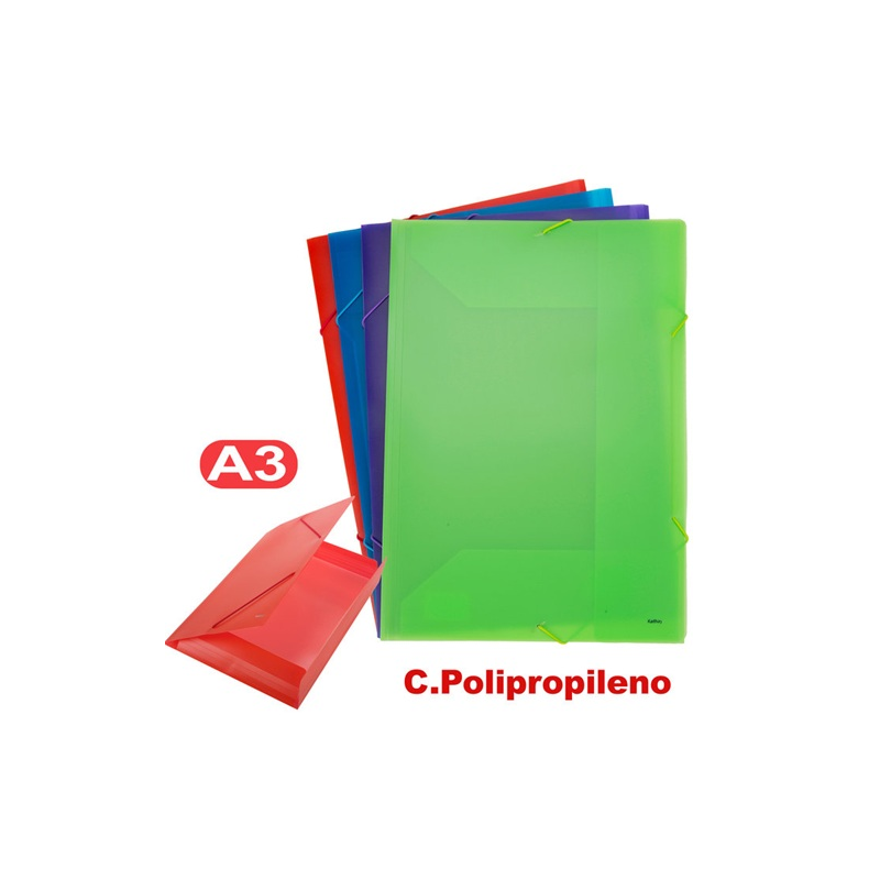 Carpeta A3 plástico