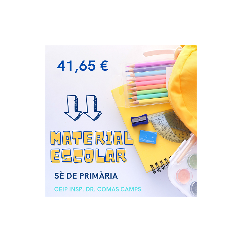 Lote 5è de primària (CEIP Insp. Dr. Comas Camps)