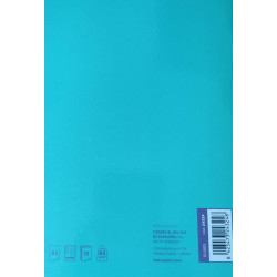 Libreta A5 Cuadro 8x8 Tapa Blanda