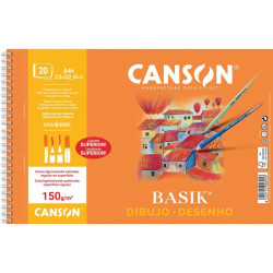 BLOC PAPEL BASIK A4+ 150GR 20H