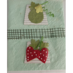 Postal mini textura natural