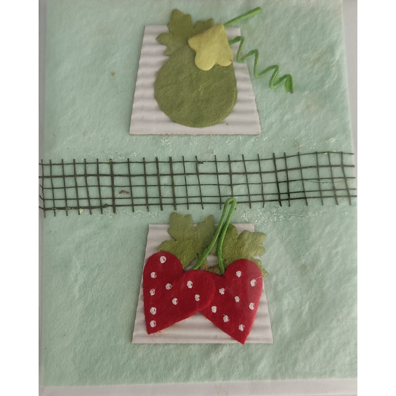 Postal mini textura natural