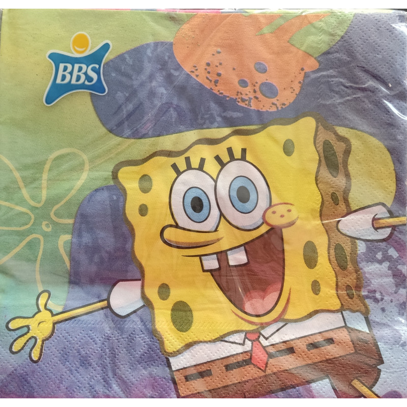 Servilletas Bob Esponja