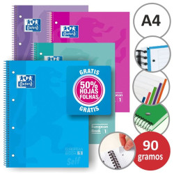 LIBRETA ESPIRAL A4 120H...