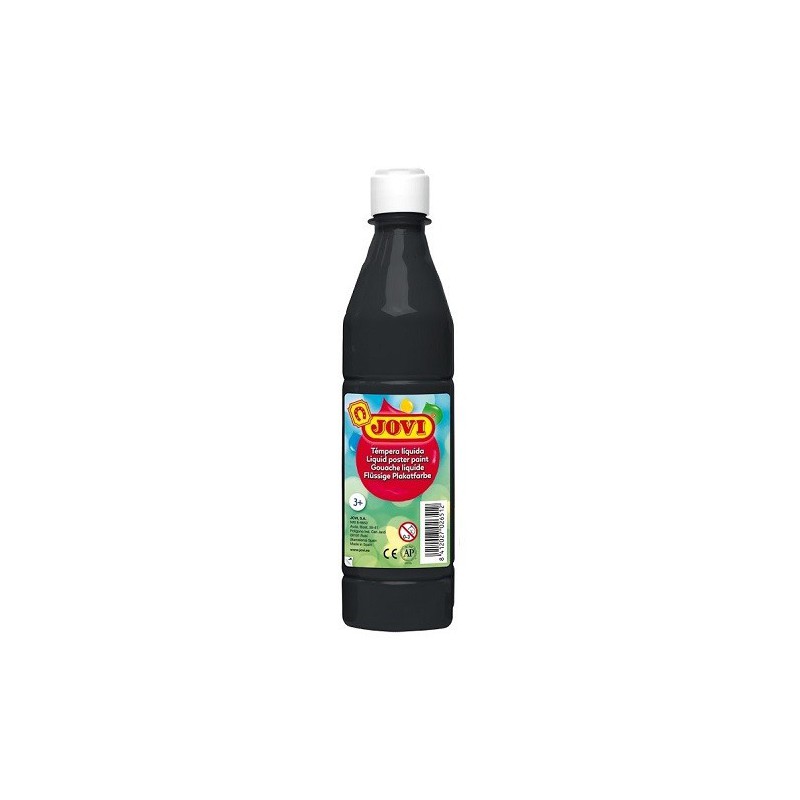 Tempera Jovi 500ml negro