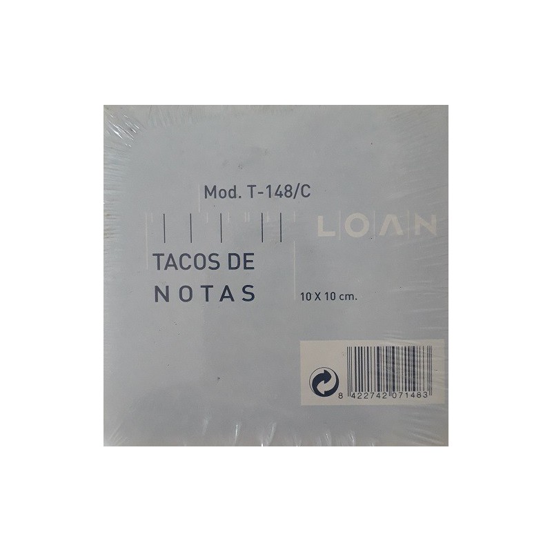 Tacos de Notas Loan Mod. T-148/C