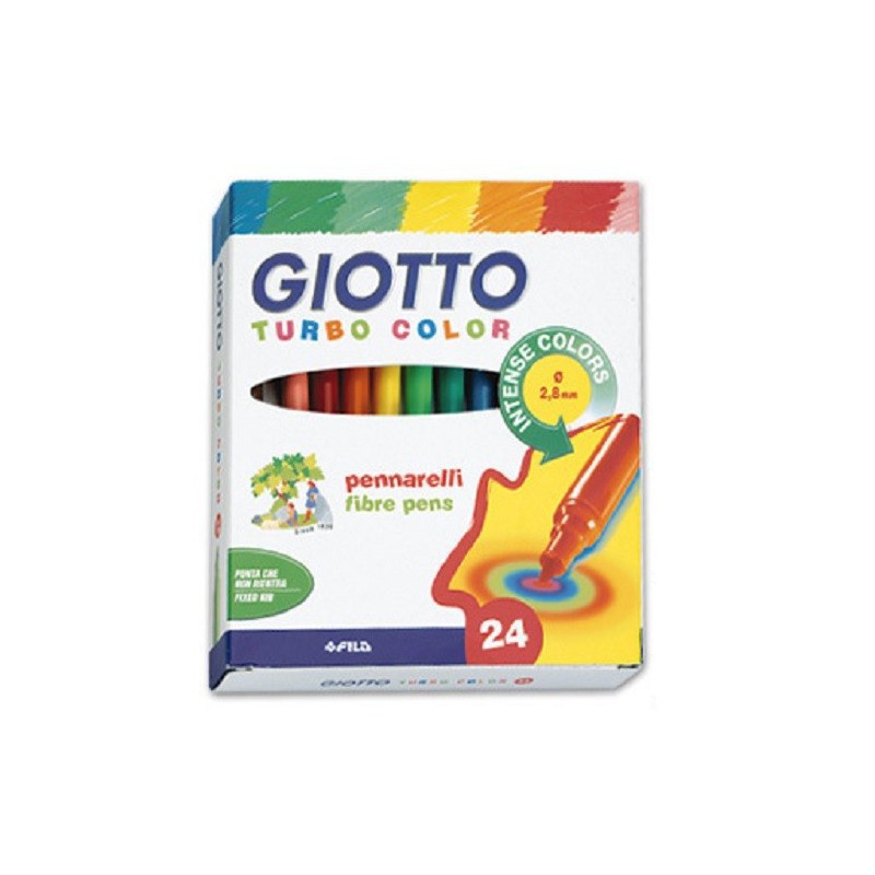 Rotuladores Giotto Turbo Color 24