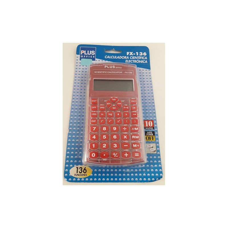 Calculadora Científica Plus Office FX-136