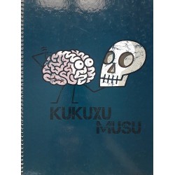 Libreta Cuadro 5x5 Tapa Dura 70gr Kukuxu Musu