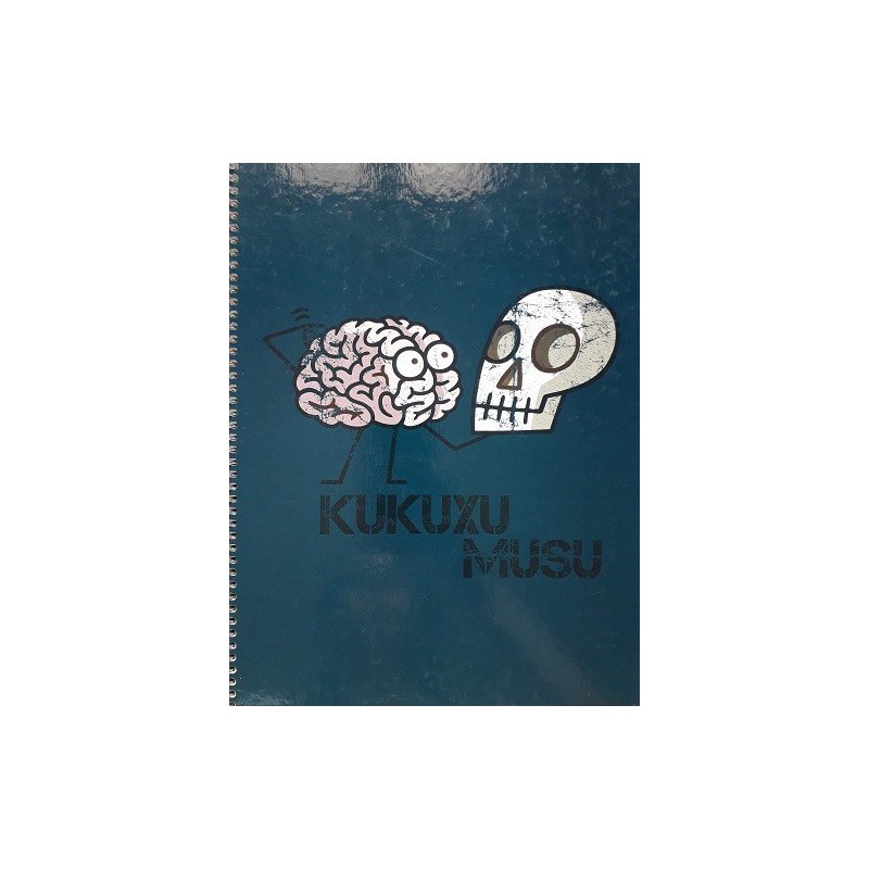 Libreta Cuadro 5x5 Tapa Dura 70gr Kukuxu Musu