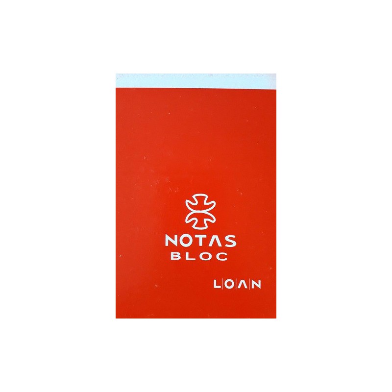 Bloc de Notas Loan T-512/B