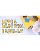 Lotes material escolar